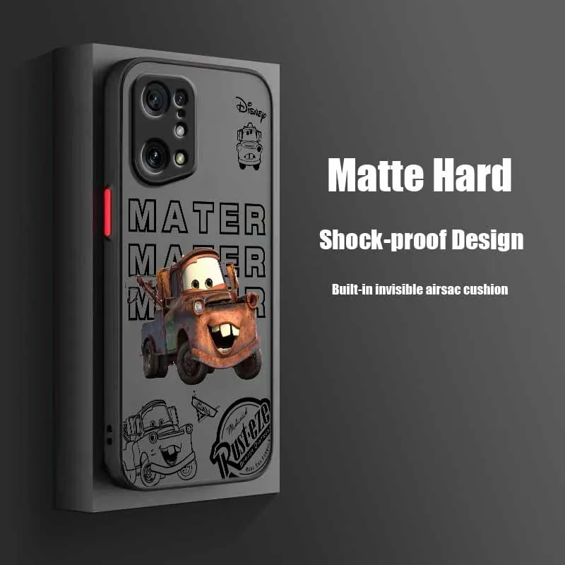 Cars Lightning McQueen 95 For iPhone 17 17Air 16E 16 15 14 13 12 11 mini Pro Max Plus Frosted Translucent Phone Case - náhled 6