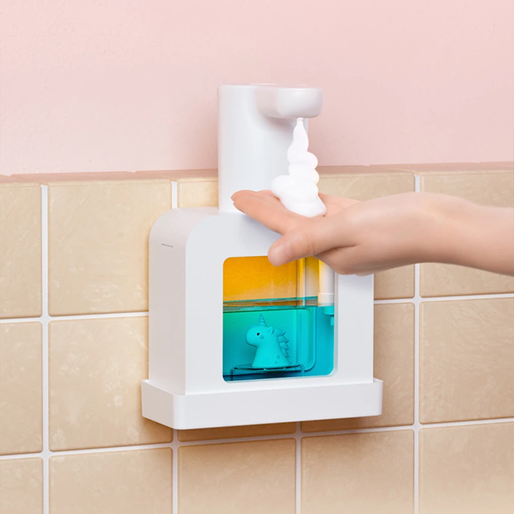 

Wall-Mounted Liquid Soap Dispenser Easy To Clean Space-saving Functional Accessories Automatic Soap