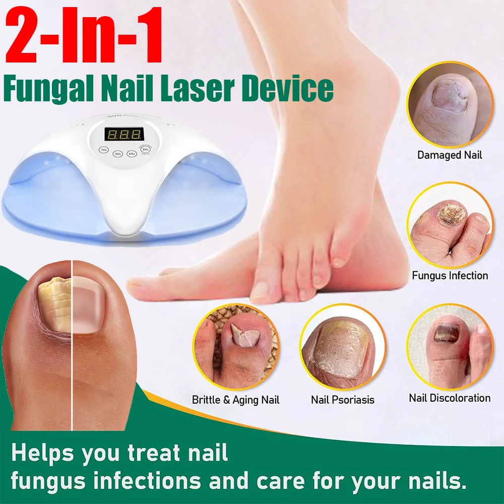 Anti-Fungal Skin Laser Device Hand Foot Skin Repair Herbal Ointment Nail Fungus Removal Anti-Infection Paronychia Skin Care Tool