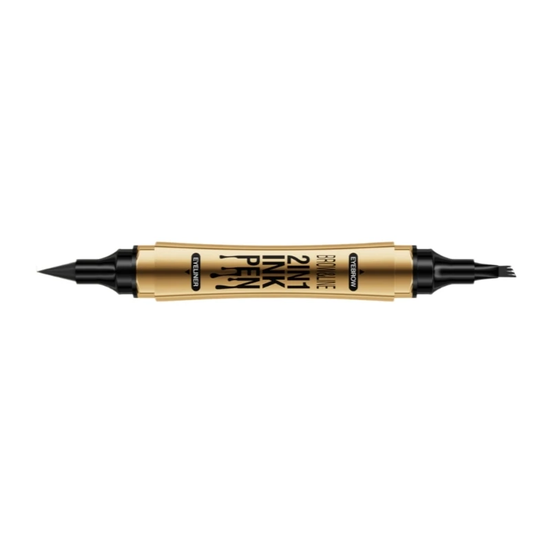 Eye Brow Pencils với 4 Nĩa Đầu Bút kẻ lông mày dạng lỏng Bút kẻ mắt Bút chống thấm nước Bút kẻ mày lâu dài Bút chì kẻ mày