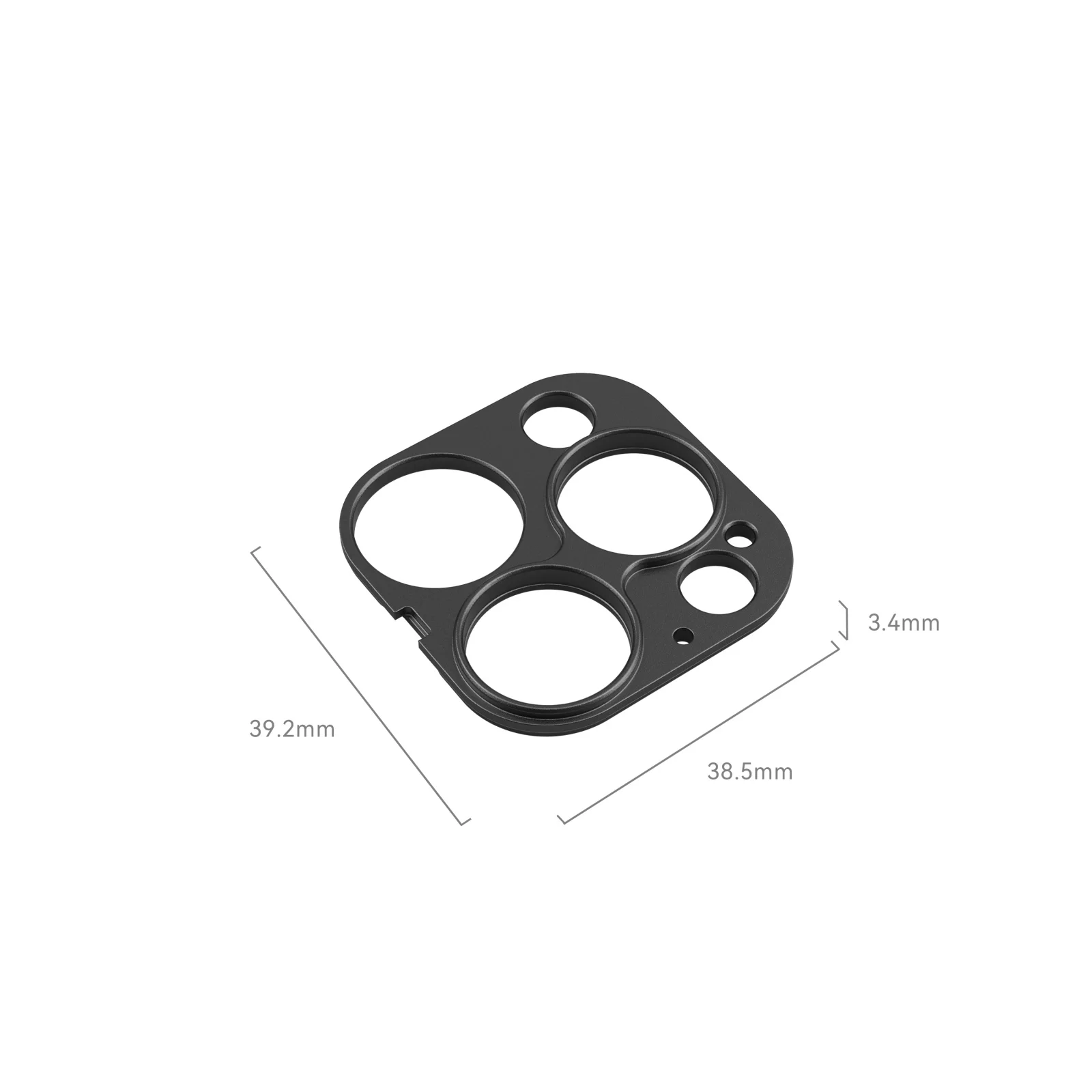 SmallRig 17mm / 37mm Lens Back Mount Plate for iPhone 15 Pro Max/15 Pro Cage , Lens Back Mount Plate for Install Lens 4399 4394