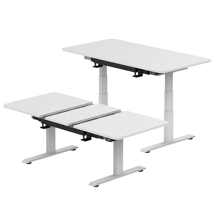 Adjustable in Height and Width Programmable Dual Motor Electric Standing Desk Office Usage Comfortable Sitting Tables