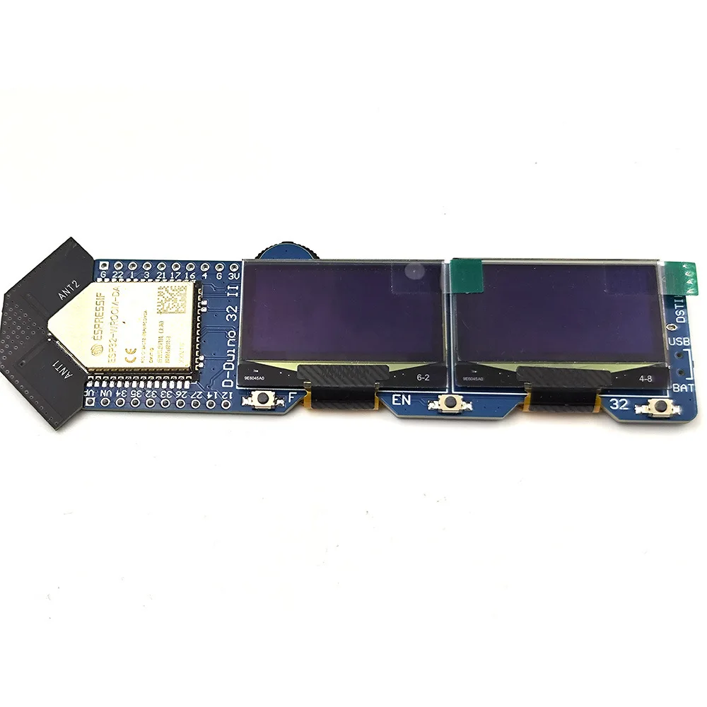 

DSTIKE D-duino-32 II Dual Screen ESP32-WROOM-DA шаблон разработки IC чип интегральная схема