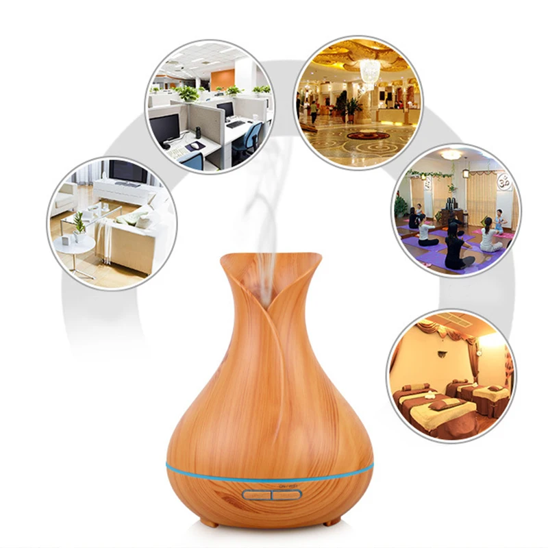 High Quality Fashionable  Smart WiFi Wireless Essential Oil Aromatherapy Diffuser With  Alexa  and Google Home for Household