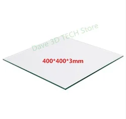 400x400x3mm Borosilicate Glass Plate Bed for DIY Creality CR-10 Tarantula I3 3D Printer
