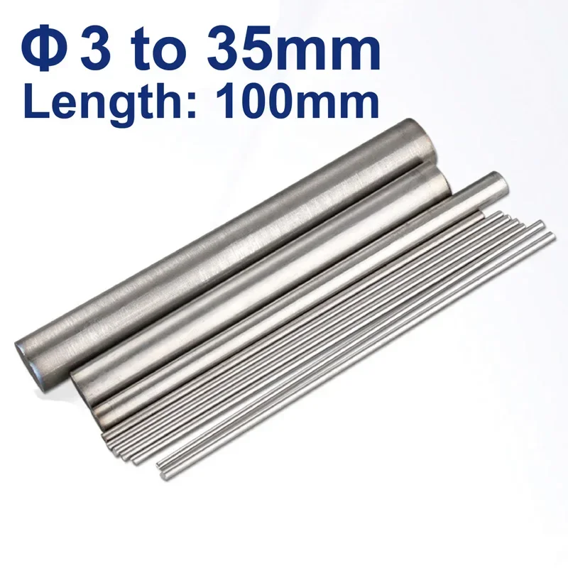 TC4 Titanium rod 6al-4v Round Bar Grade 5 diameter 3mm to 35mm titanium bar customize cnc service