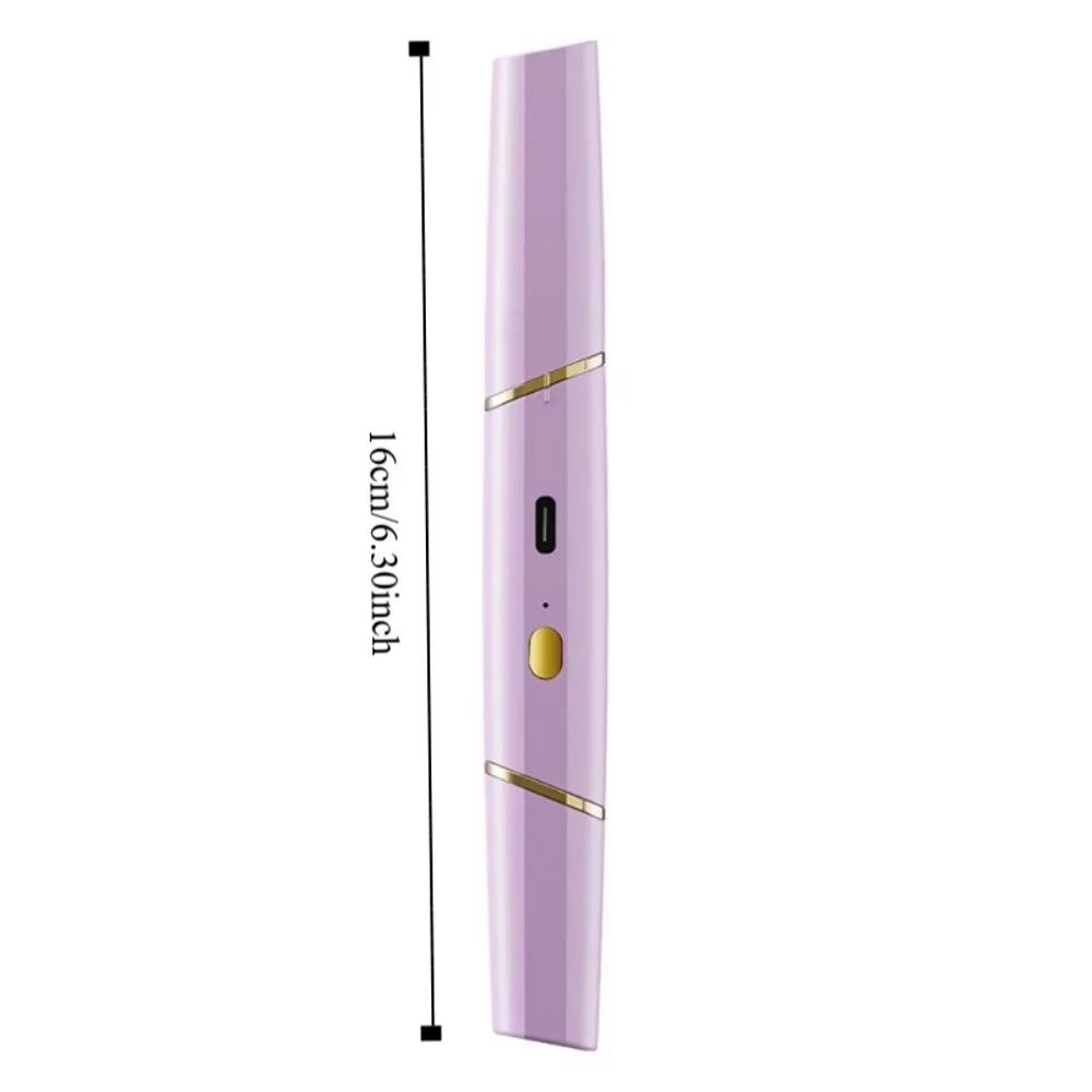 Portable Electric Hair Remover Battery Powered Facial Hair Removal Mustache Razor Lipstick Shaped Waterproof Eyebrow Trimmers