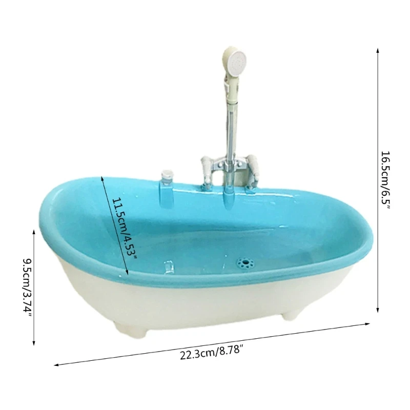 Bird Bathtub Shower Plastic Case Water Bath Tub for Bird Cage Accessories