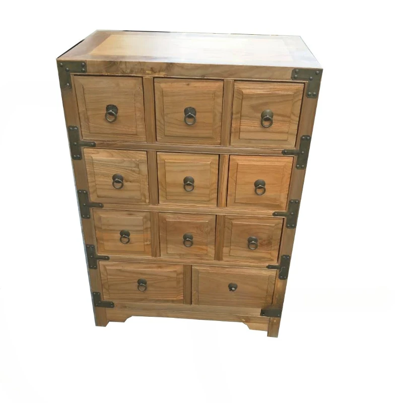 

Elm furniture solid wood medicine cabinet special high-end storage for antique traditional Chinese medicine