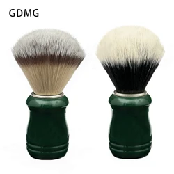 Men's Shaving Brush ABS Beard Brush Dark Green Shave Handle Facial Beard Cleaning Tool High Quality Professional Salon Tool 22mm