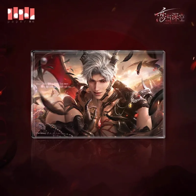 [Official Merchandise] Love and Deepspace Where Drakeshadows Fall Sylus Abysm Sovereign Silk Scarf Hair Band Acrylic Stand Badge