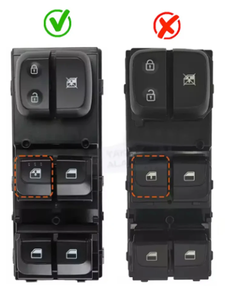 Master Electric Power Window Switch For Kia Rio 2018 2019 2020 2021,93570-H9110