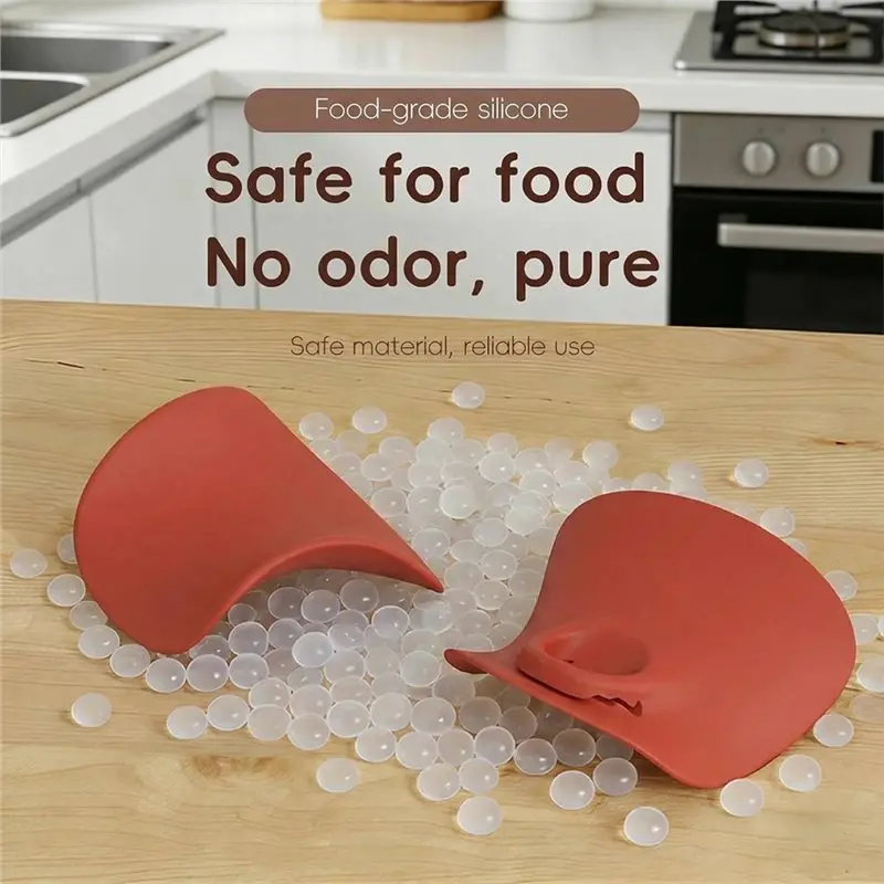 AAAF Flour Funnel For Mixer For Baking Accessory- Hands-Free Clip-On Design Fits All Standmixers, Space-Saving
