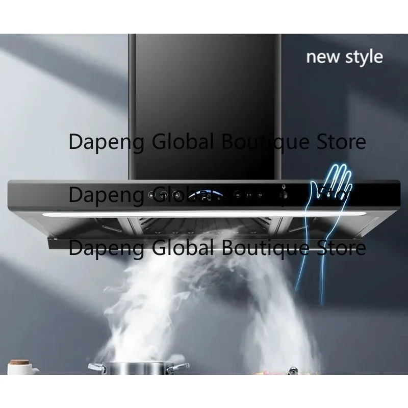 Top Suction Automatic Self Cleaning Cooking Fume Extraction Equipment Kitchen Smoke Ventilation Hood