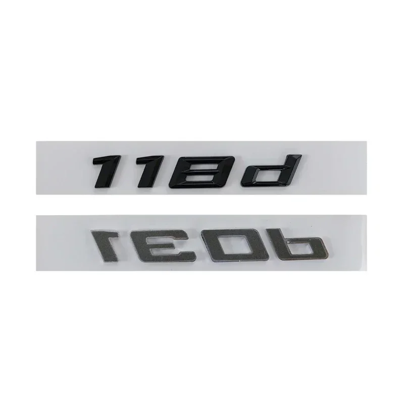 3D ABS Car Letters Trunk Badge Allroad Emblem Logo Sticker For BMW 116d 118d 120d 125d 130d 218d 220d 230d 240d E87 F20 E81 F22