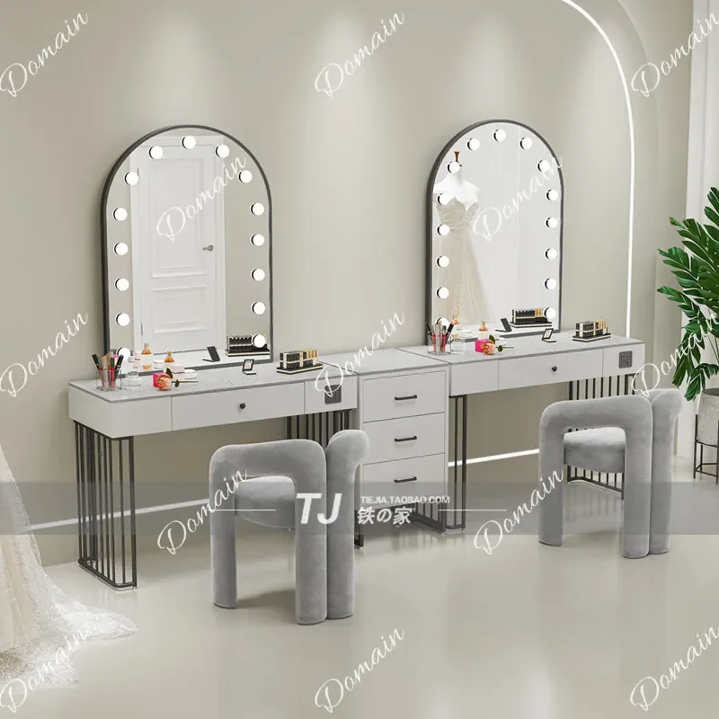 N5 Premium studio professional vanity table with lamp wedding shop beauty salon makeup studio special vanity table
