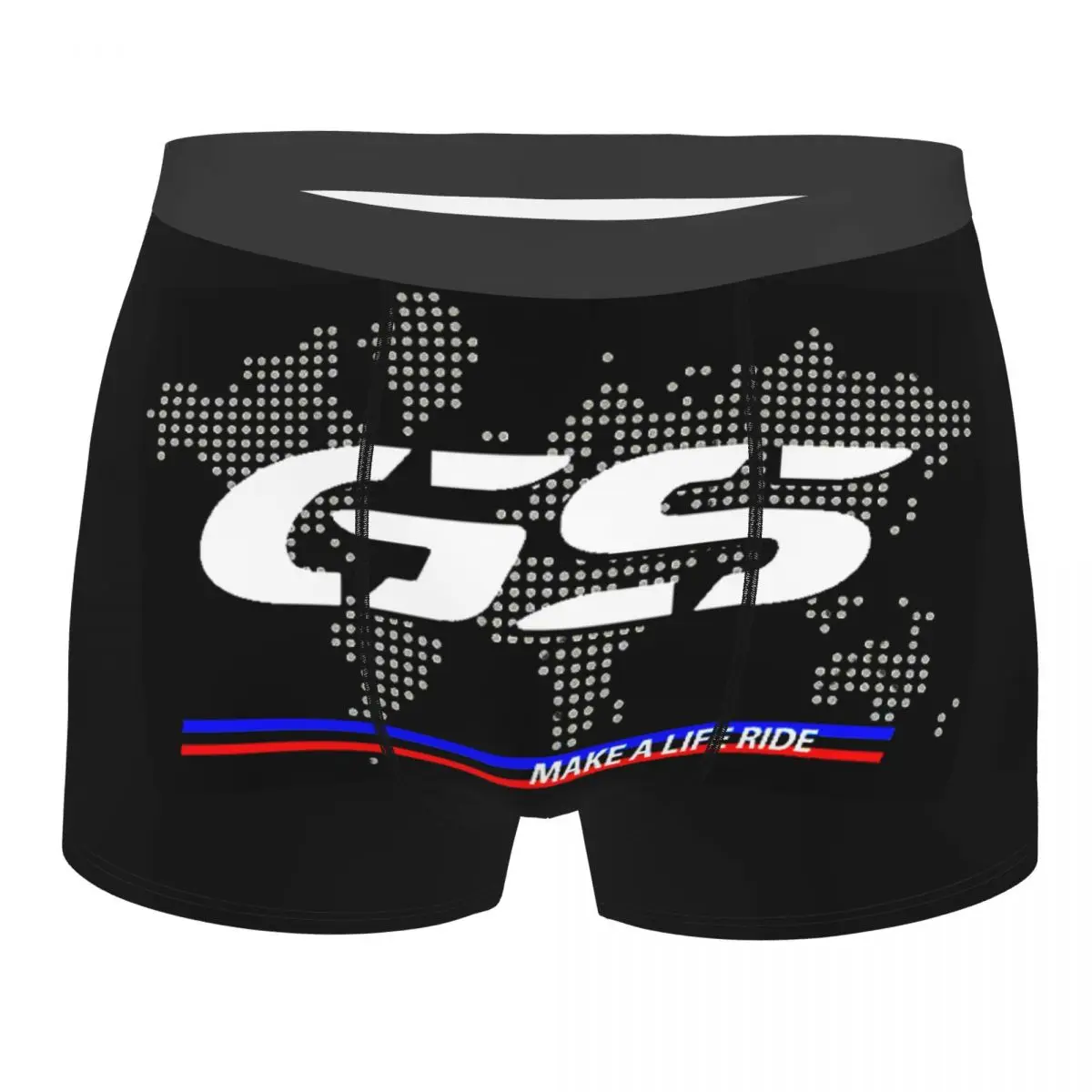 

Novelty GS Motorcycle Adventure Boxers Shorts Panties Male Underpants Stretch Motorrad Biker Briefs Underwear