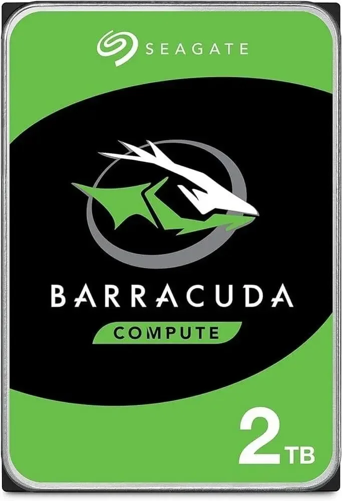 ST2000DM008 Barracuda Silver 3.5 Inch Sata 2TB Internal Hard Drive