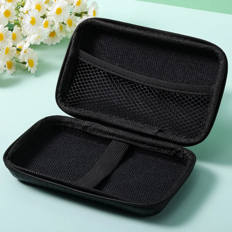 U Disk Data Cable Zipper Bag Mobile Phone Charger Protection Mobile Hard Disk Bag Storage Folding Storage Pocket
