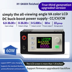 SK60X/SK120X CNC Buck Boost DC Adjustable Voltage Regulator Power Supply Constant Voltage Constant Current Solar Charging Module