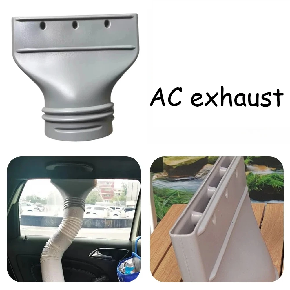 

RV Flat Air Conditioning Exhaust Hose Adapter Exhaust Hose Window Adapter Exhaust Adapter for Mobile/Car Air Conditioning