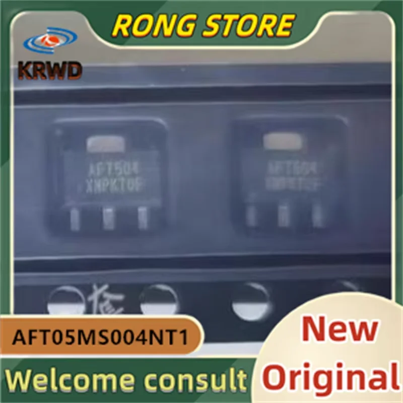 (5PCS) AFT05MS004NT1 AFT05MS004 AFT504 AFT05MS004N  SOT-89 New and Original Chip IC