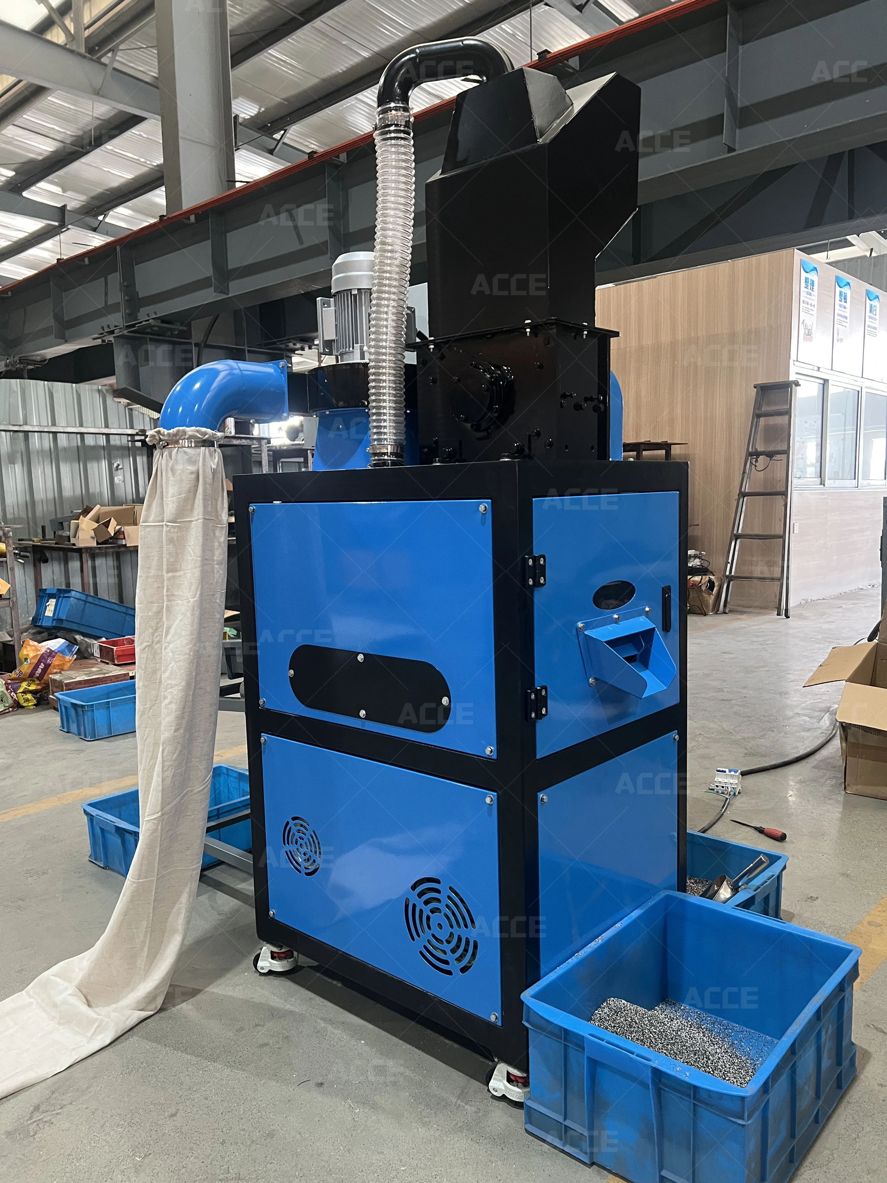 1-22MM Facile da usare Macchina per la separazione dei cavi per auto Strumento per la molatura dei cavi Usato Attrezzatura per il riciclaggio dei cavi netti in vendita