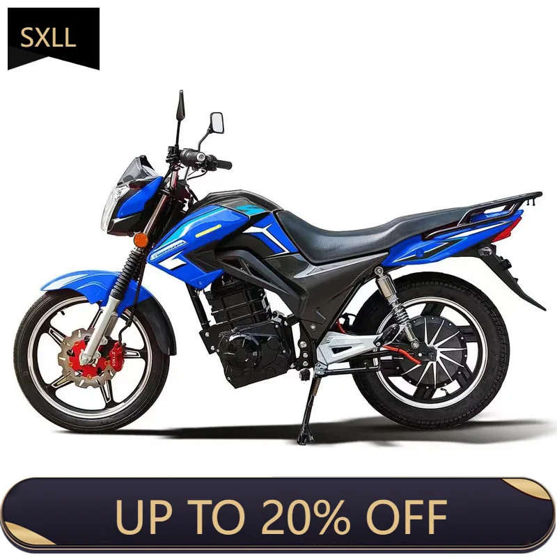 

SXLL China's hot-selling retro 17-inch electric motorcycle 3000W 72V high-speed scooter