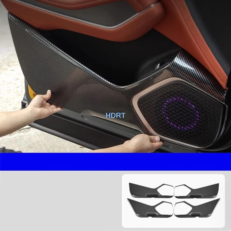 

Для BYD Tang L 2025 + автомобильный стиль, дверная антипластина, противоударная накладка, защитная крышка, комплект кузова, декоративные аксессуары, внутренняя наклейка