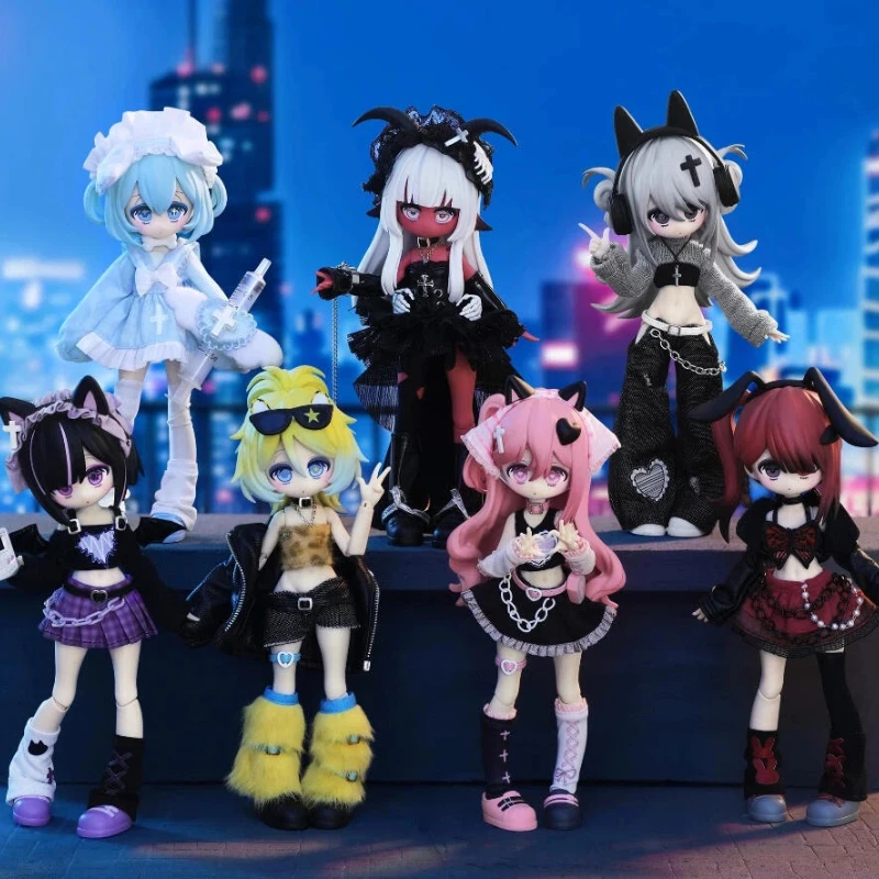 

New Product In Stock 10,000 Escape Plan Bjd Blind Box 12 Pieces Action Figure Trendy Figurine Decorative Item Plush Toy Gift