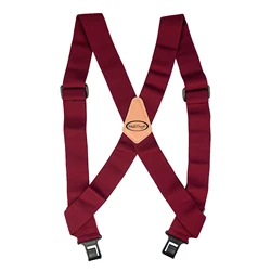 MELOTOUGH Outback Side Clip Trucker Suspenders/Perry Suspenders with 2 Inch Width Elastic