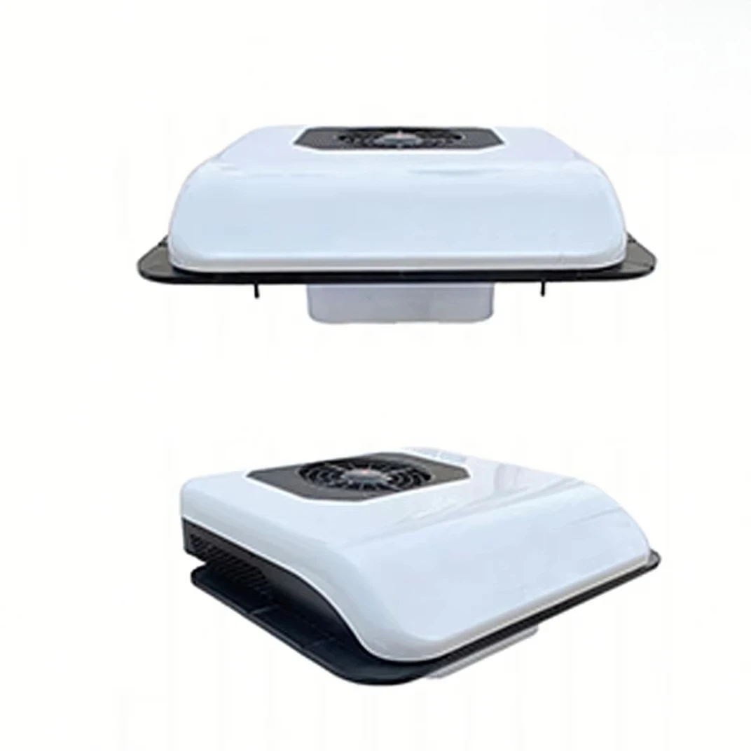 Universal 12V RV Rooftop Parking Cooler Camper AC Unit with R-134a Refrigerant 2200W Cooling Capacity CE Certified