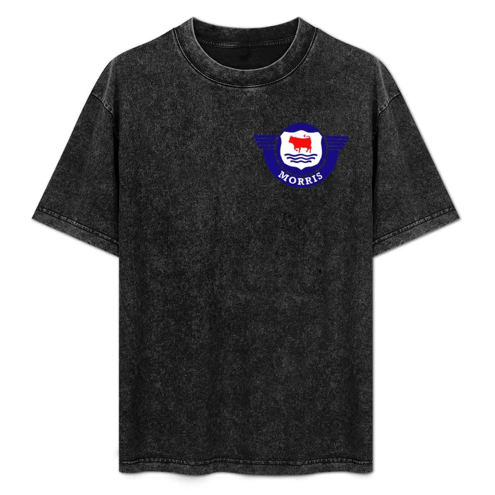 

The Mighty Morris Cars Logo T-Shirt Simple Casual Short Sleeve Tee