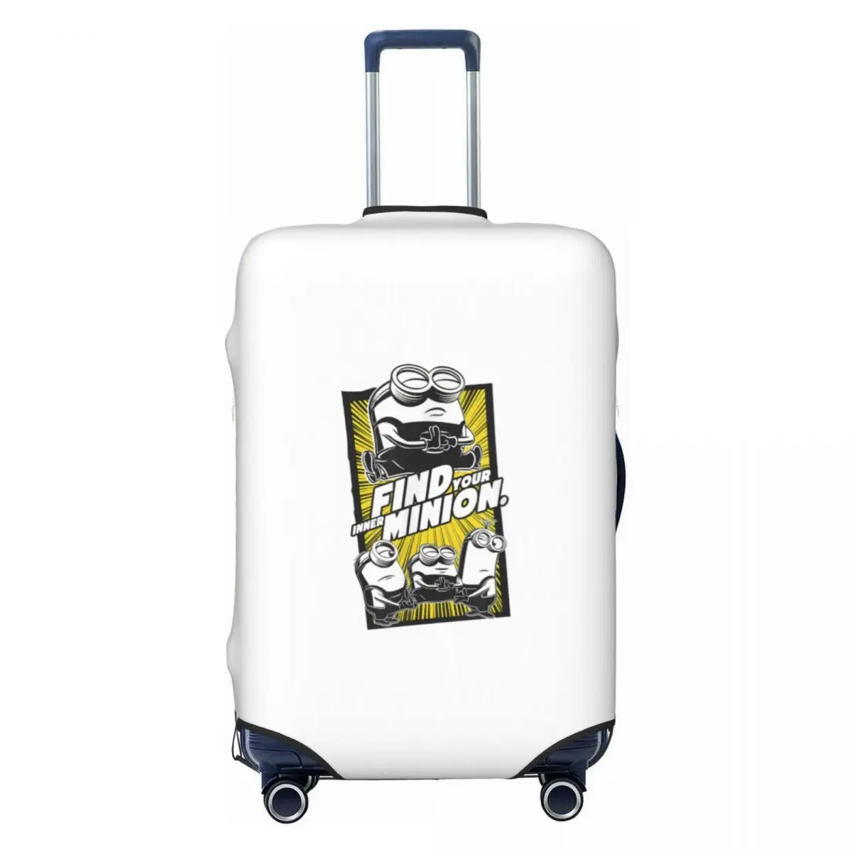 

Custom Fashion Anime M-Minions Cartoon Luggage Cover Protector Elastic Travel Suitcase Covers