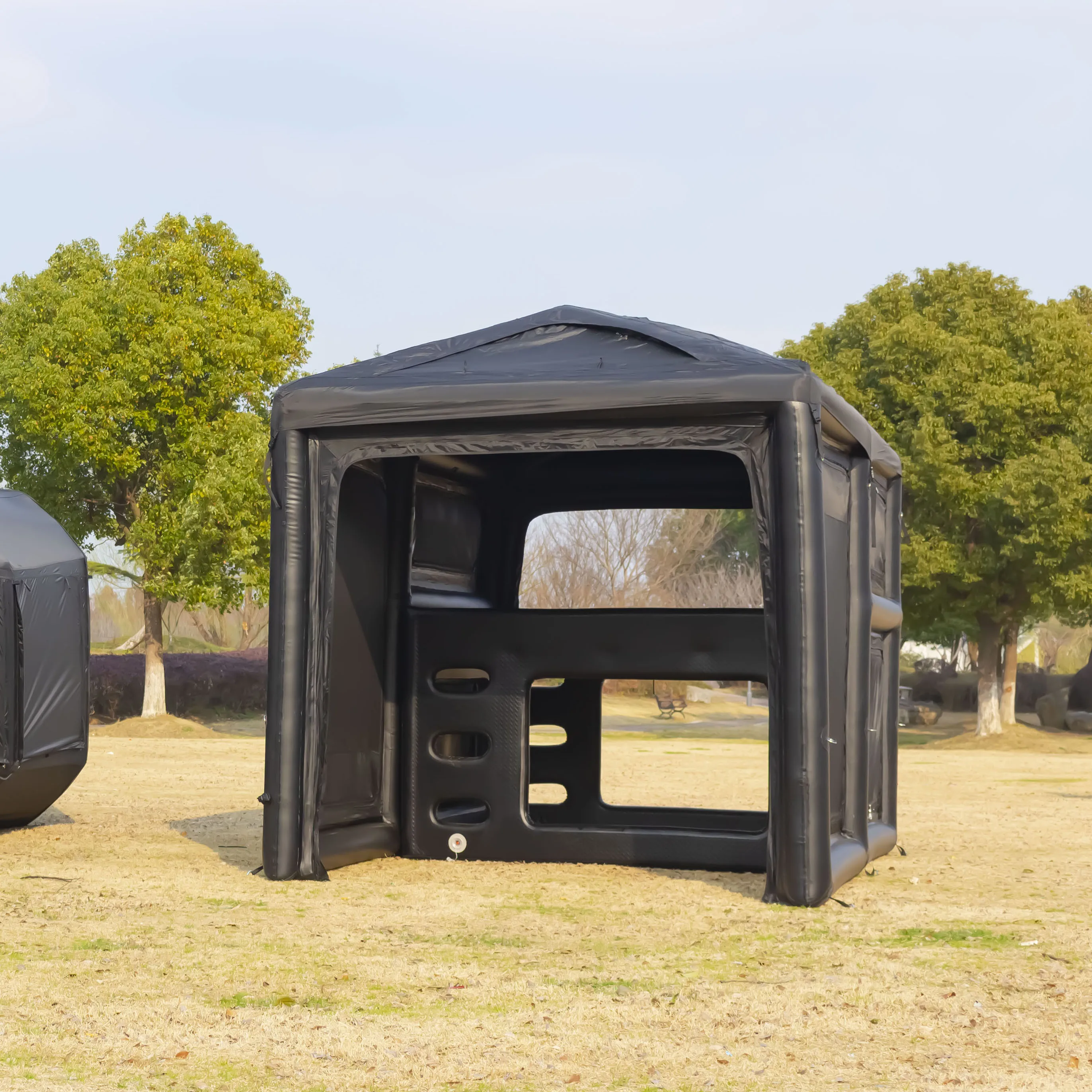 Customizable Outdoor Camping Inflatable Tent Space Made with Durable Nylon Fabric-Direct from Factory