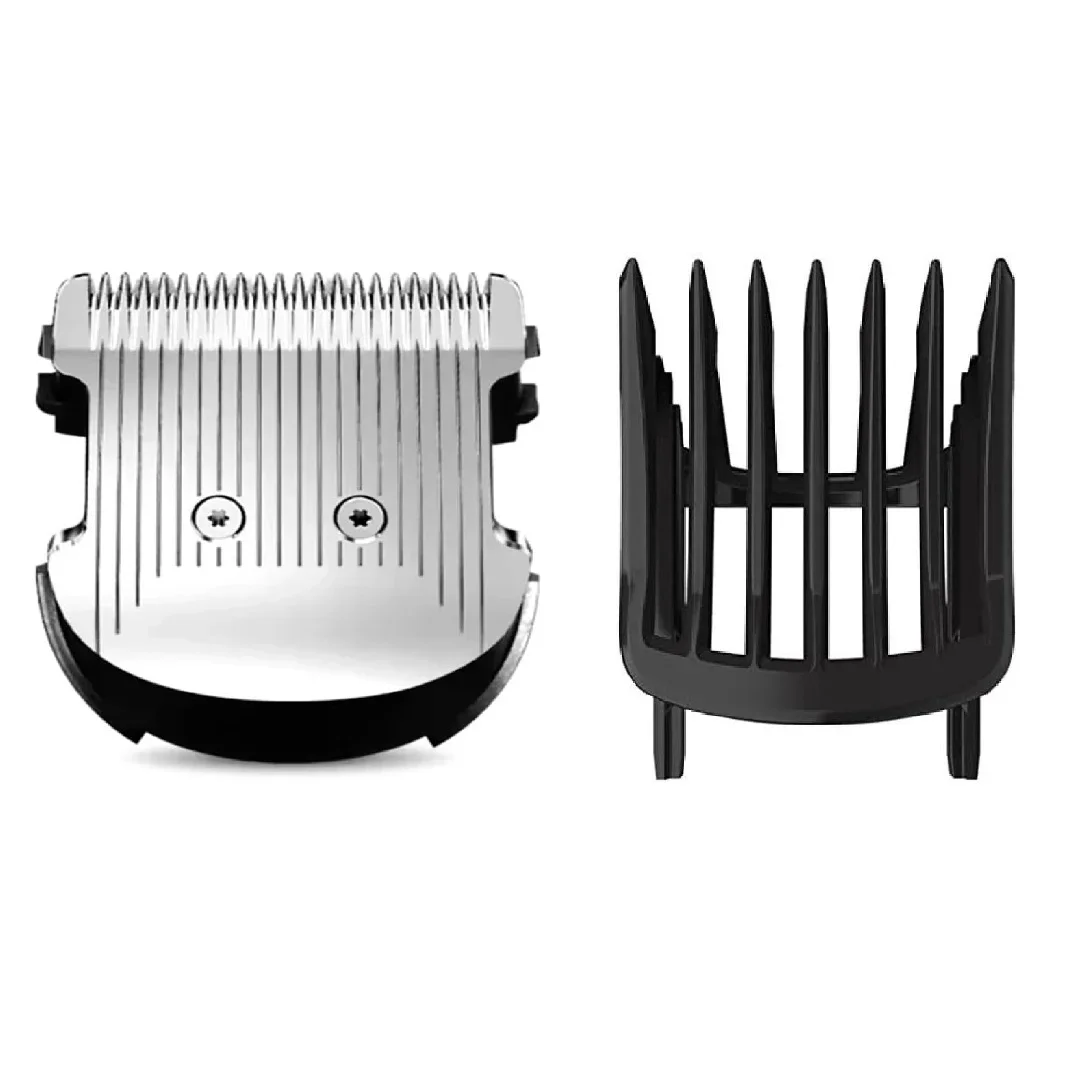 Comb & Blade Head For Philips HC3530/15 HC3510/15 HC3520 HC3504 HC3535 HC3587 HC3588 Hair Clipper, Hair Trimmer Attachment