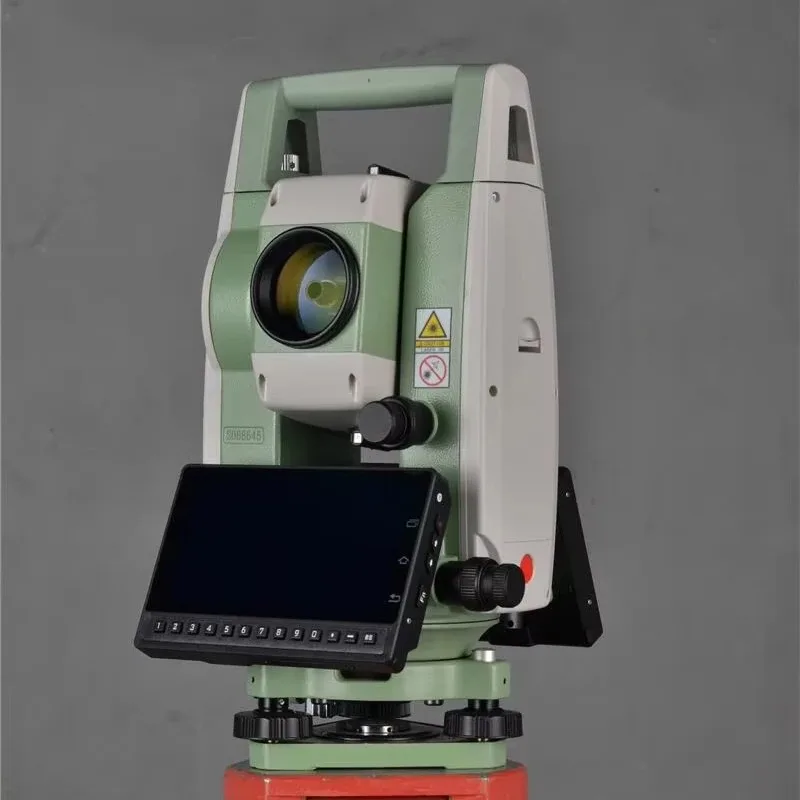 High Precision Total Station 2'' Accuracy  Dual Axis Multilingual   Standing Arc10 Total Station with High Quality