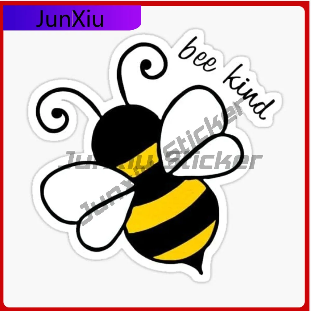 

Bee Kind Sticker Cute Cup Vinyl Waterproof Positive Stickers Decal Car Laptop Wall Window Bumper Decals Motorcycle Stickers Comp