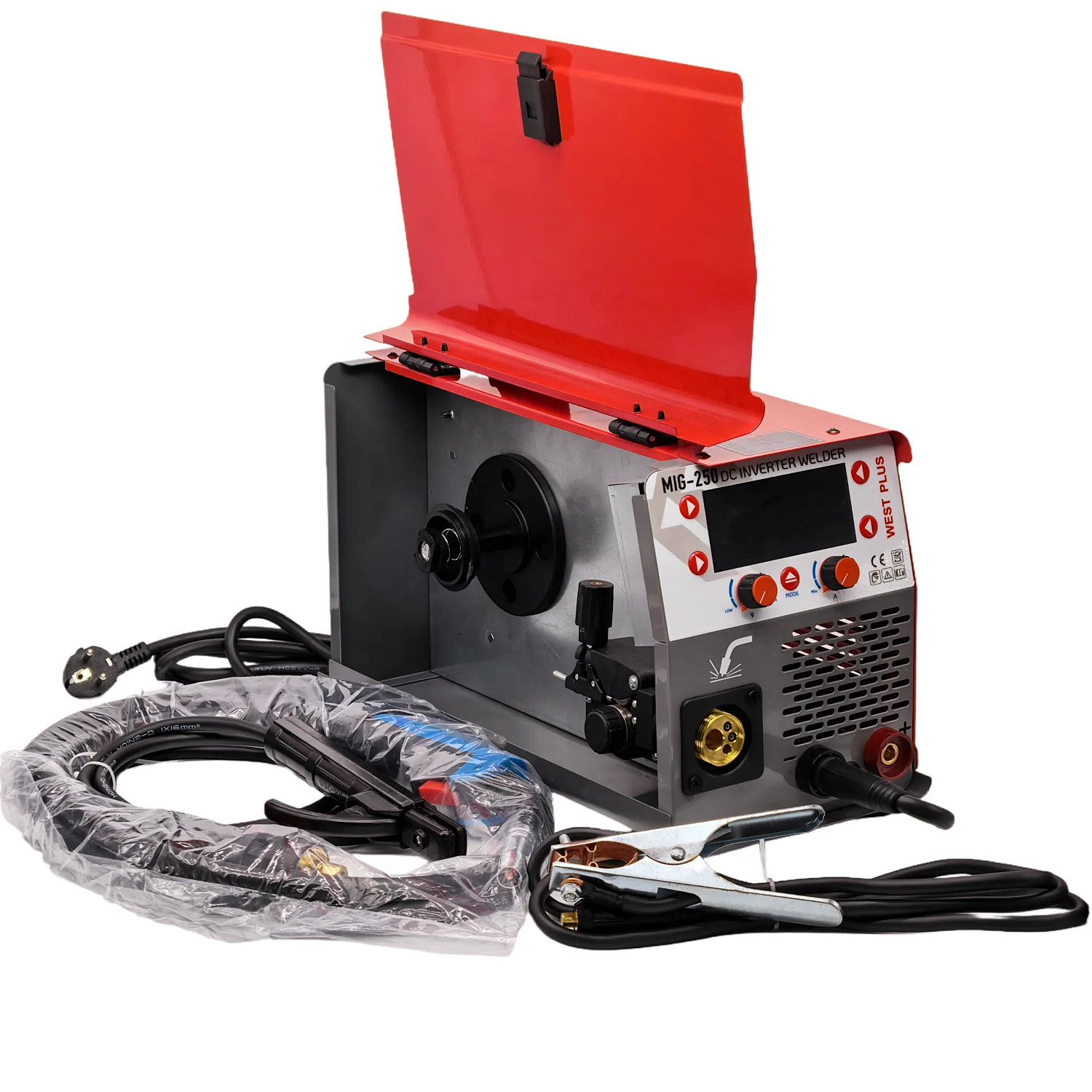 Single phase numerical control 5 in 1 multifunctional MIG welder CO2 160A 200A 250A gas shielded MIG welder
