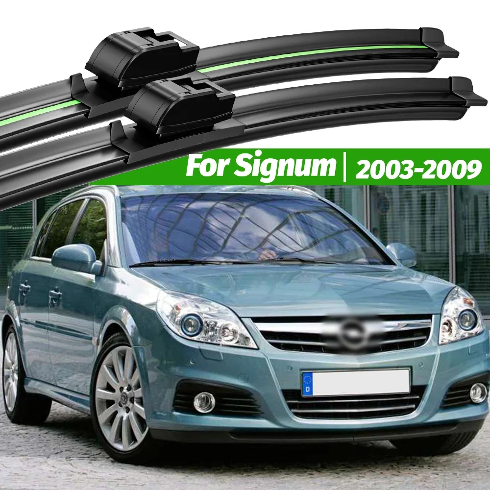 

For Opel Signum 2003-2009 2pcs Front Windshield Wiper Blades 2004 2005 2006 2007 2008 Windscreen Window Accessories