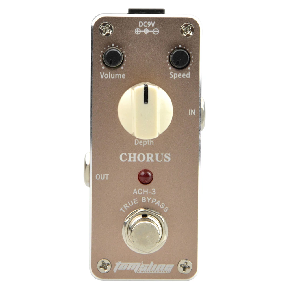 AROMA Gitaareffectpedaal True Bypass Booster/Delay/Chorus/Overdrive/Distortion/Blues/Metal/Bass Limiter Metal Mini Pedal