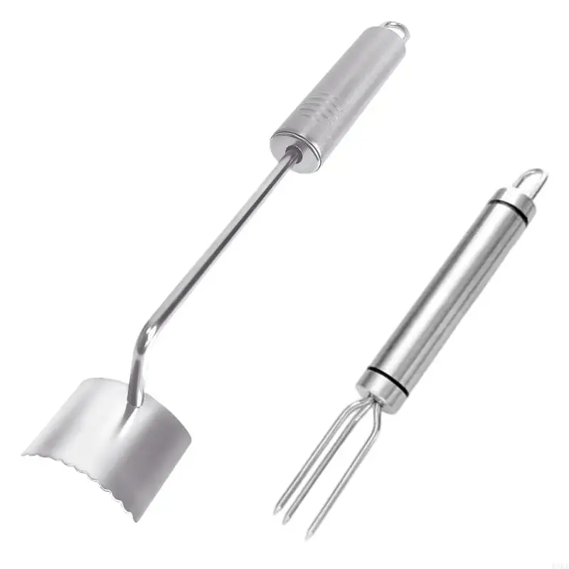   Multifunctional Steel Corn Peeler Tool for Kernel Removal and Fruit Peeling