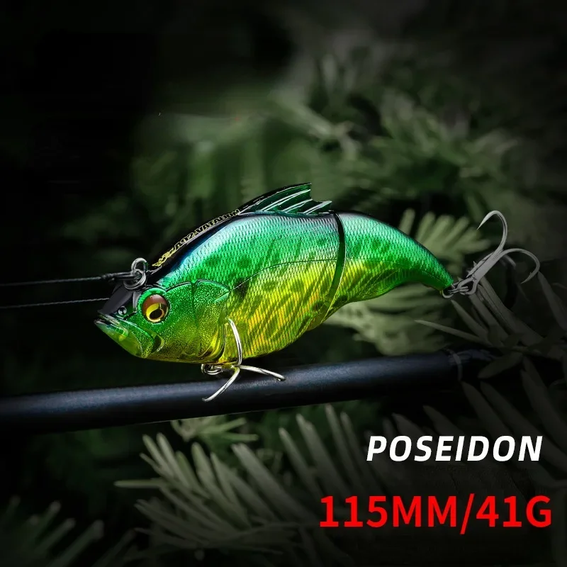 Pike Fishing Vatalion 115mm Vibration Jointed Bait Swimbait Bass Lure 41g Fishing Lure Floating Megabass Vatalion 115F Leurre