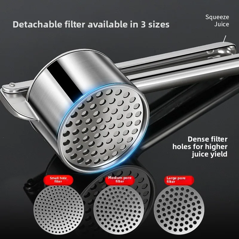 

Aluminum Alloy Manual Citrus Juicer Press Potato Masher Vegetable Water Dehydrator Kitchen Gadget for Orange Lemon Lime