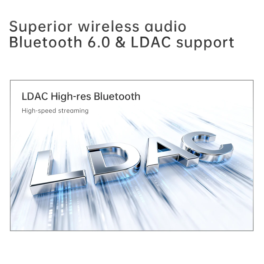 JadeAudio 레벨 1 데스크탑 HiFi 블루투스 LDAC 앰프, 2×300W 클래스 D 앰프, 48V 전원을 갖춘 홈 시어터/PC용 USB/동축 입력
