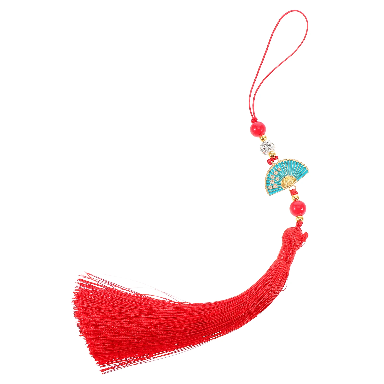 

Chinese Knot Car Hanging Ornament Lucky Pendant Charm For Car Home Bedroom Office Decor Keychain Tassel Garlands Party Boho