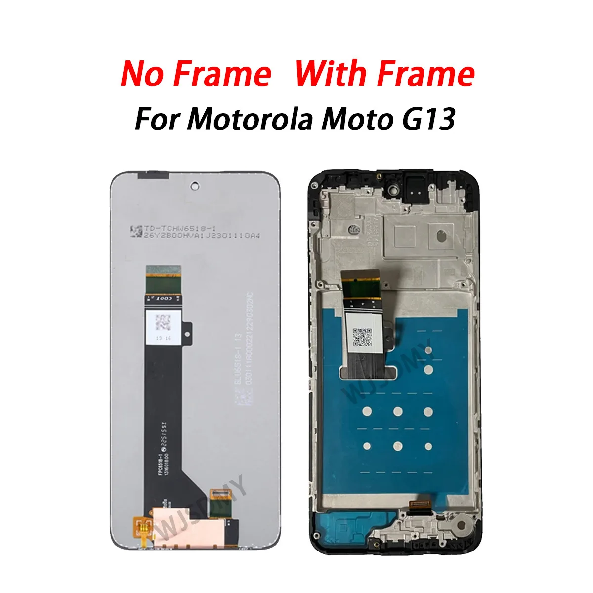 6.5\'\' LCD For Motorola Moto G13 LCD Display Touch Screen Digiziter Assembly Replacement For Moto G13 LCD