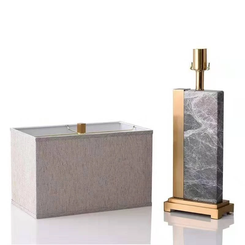 YYHC Bedside Lamp Post-modern Simple Nordic Creative Designer Model Room Hotel Living Room Bedroom Marble Table Lamp