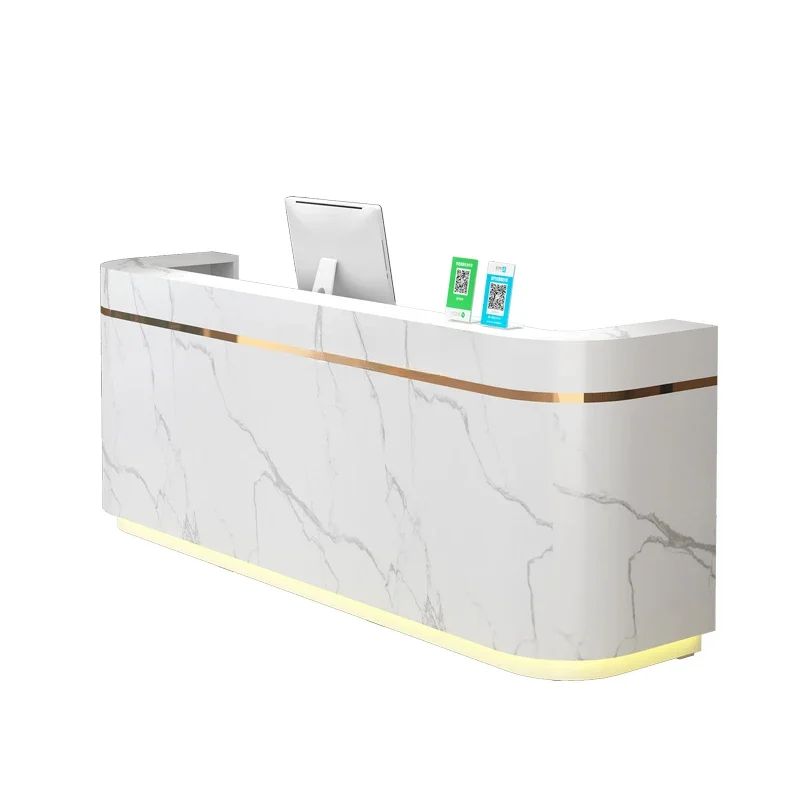 

Beauty Salon Front Desk Store Simple Counter Company Clothing Hair Salon Small Modern Reception Cashier