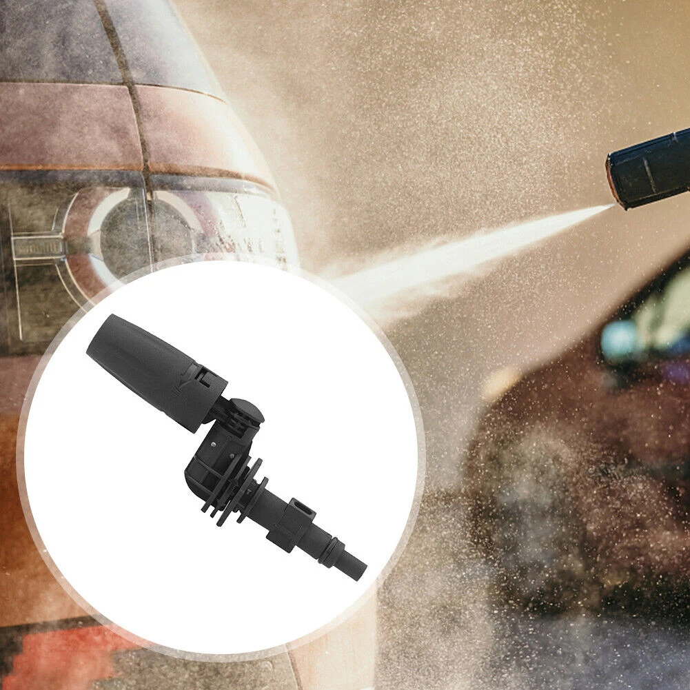 360° Rotating High Pressure Washer Nozzle  Adjustable Angle  Car Wash Nozzle Sprayer Washer Tips  Automotive Accessories